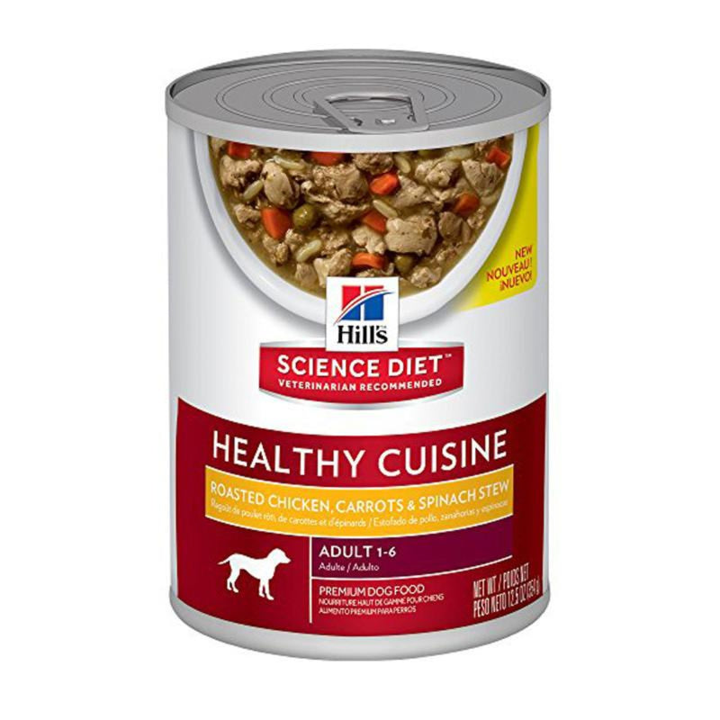 Hill’s Science Plan™ Adult Dog Food Can – Chicken, Carrot & Spinach Stew (354g)