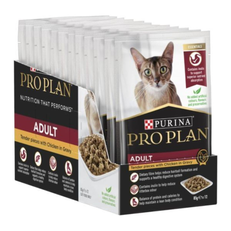 Purina Pro Plan Adult Chicken in Gravy Wet Cat Food