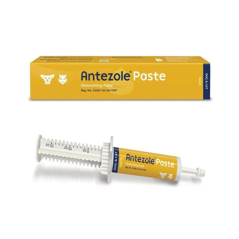 Antezole Deworming Paste for Dogs & Cats – Broad-Spectrum Worm Treatment