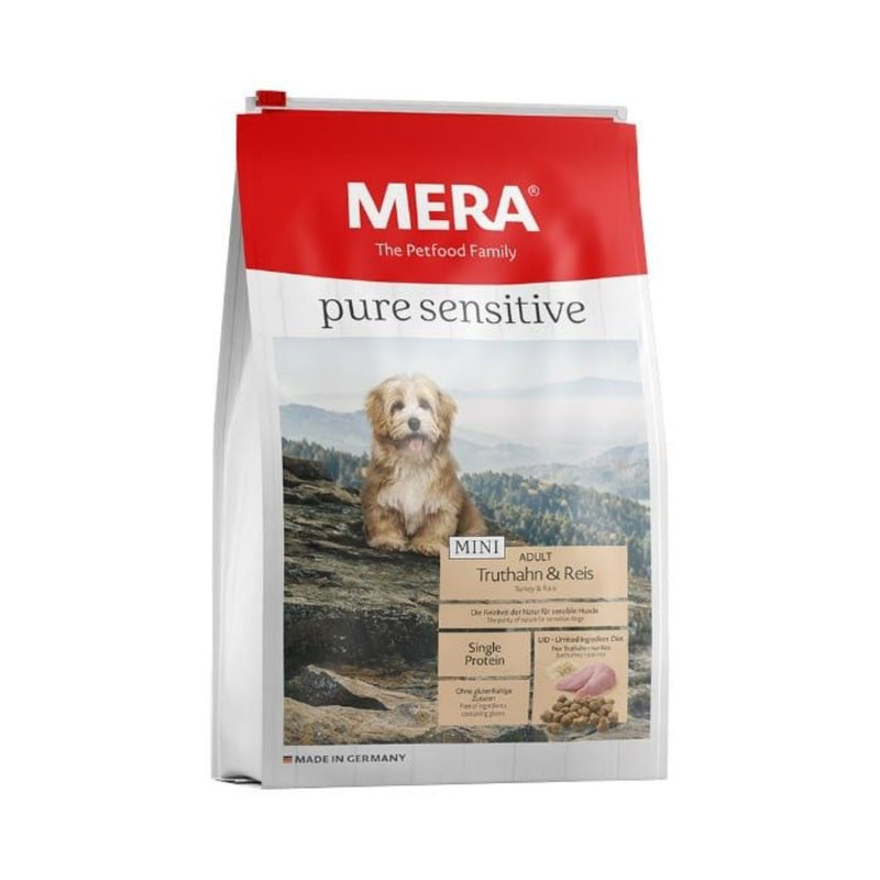 Mera Dog Pure Sensitive Turkey & Rice Mini 4kg