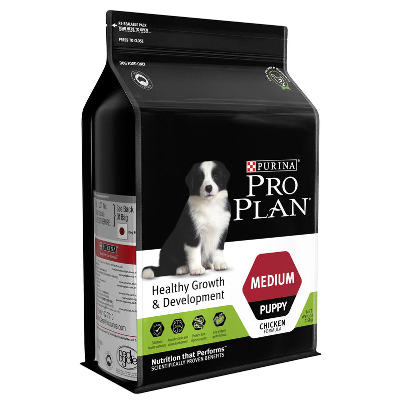Purina PRO PLAN® Medium Puppy Dry Dog Food – Chicken Formula