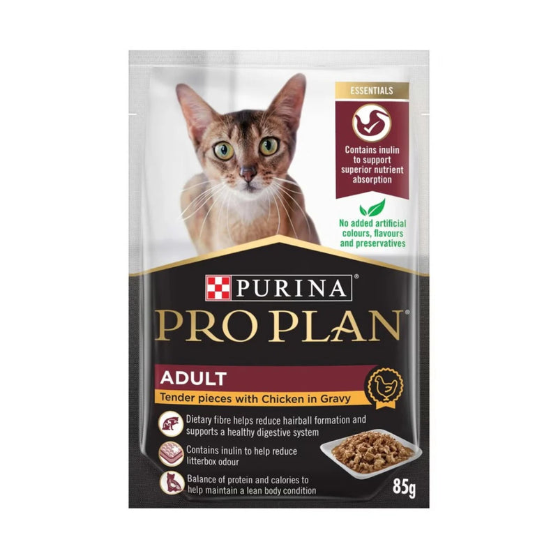 Purina Pro Plan Adult Chicken in Gravy Wet Cat Food