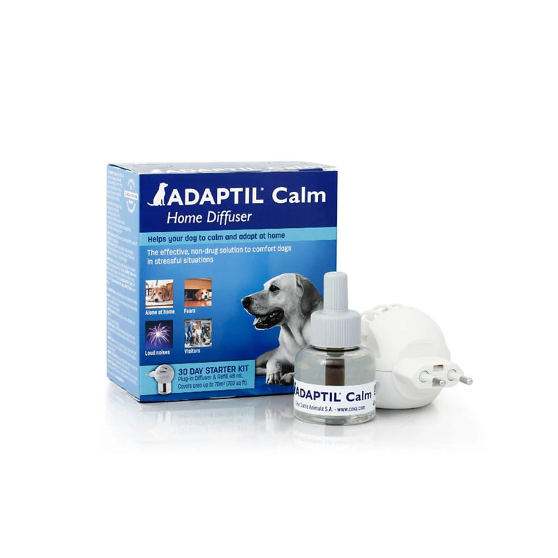 Adaptil Dog Calming Diffuser & 48ml Refill – Stress Relief for Dogs