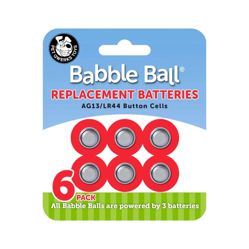 Pet Qwerks® Babble Ball Replacement Batteries – Pack of 6