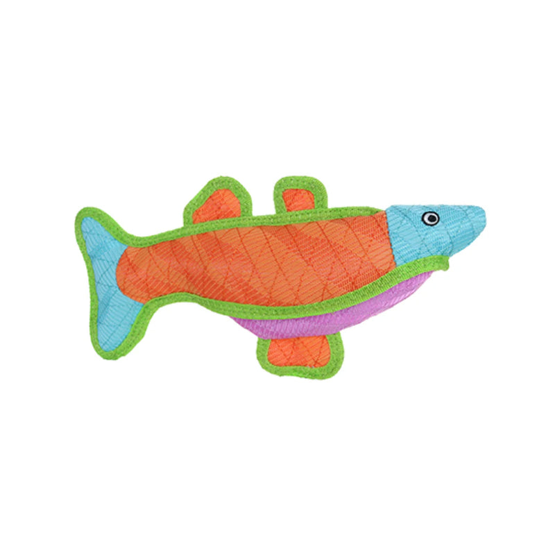 DuraForce Fish Durable Plush Dog Toy