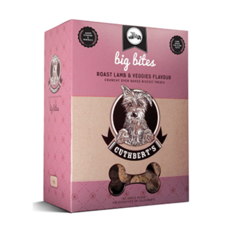 Cuthberts Roast Lamb & Veg Dog Biscuits 1kg