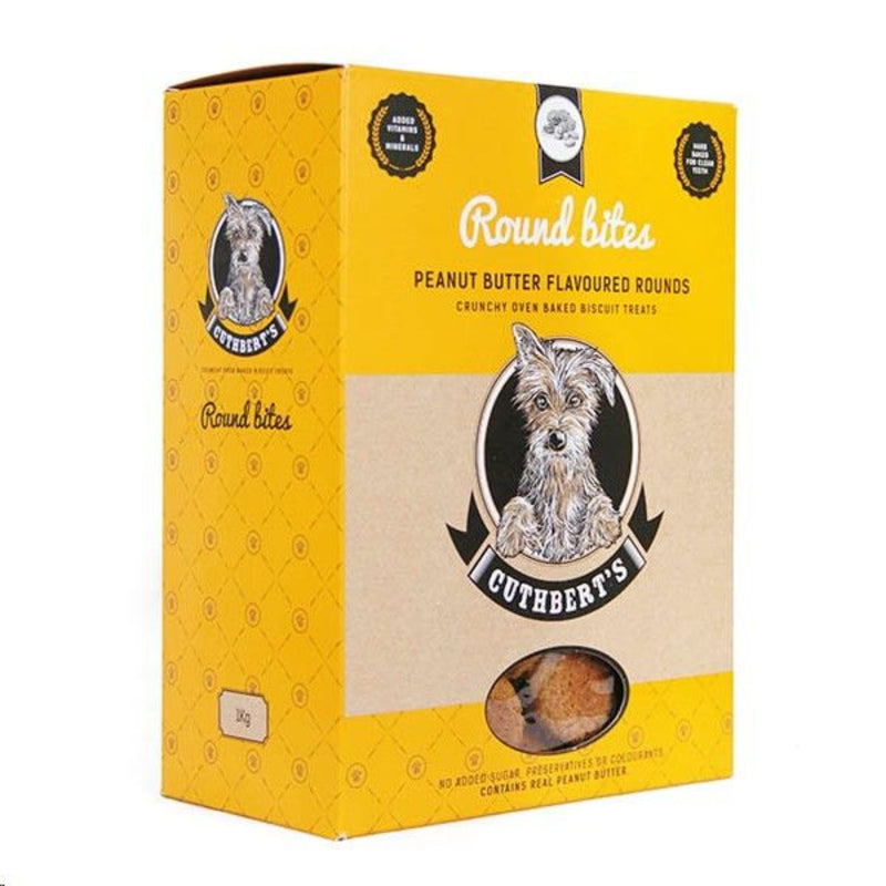 Cuthberts Peanut Butter Rounds Biscuits 1kg