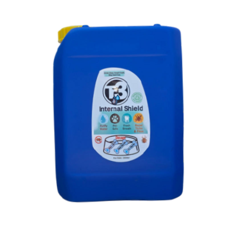 TR3 Multipurpose External & Internal Shield Veterinary-Grade Antimicrobial Disinfectant and Natural Gut Cleanser for Pets
