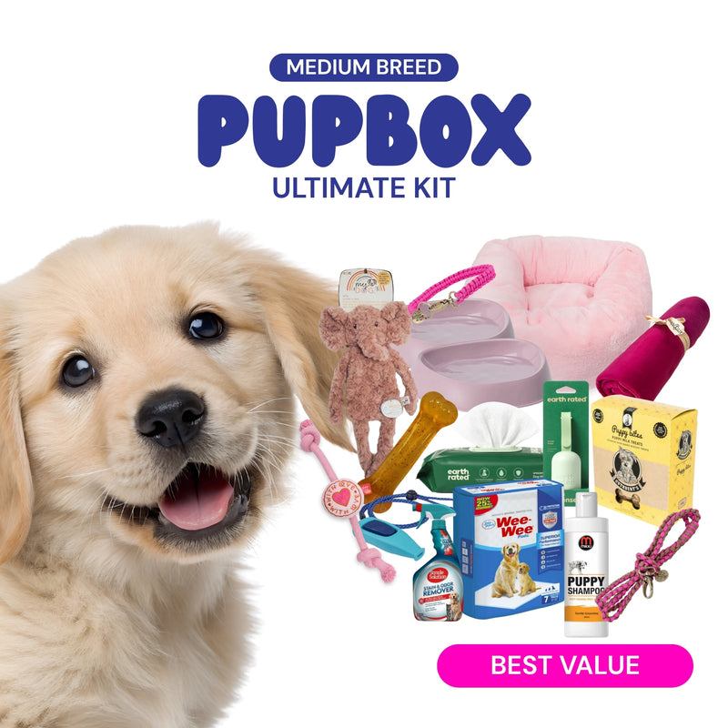 PupBox New Puppy Ultimate Kit – Medium Breed