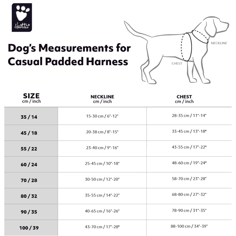 Hurtta Casual Padded Dog Harness
